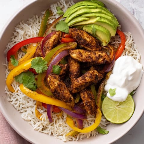 Chicken Fajita Flavor Bowl