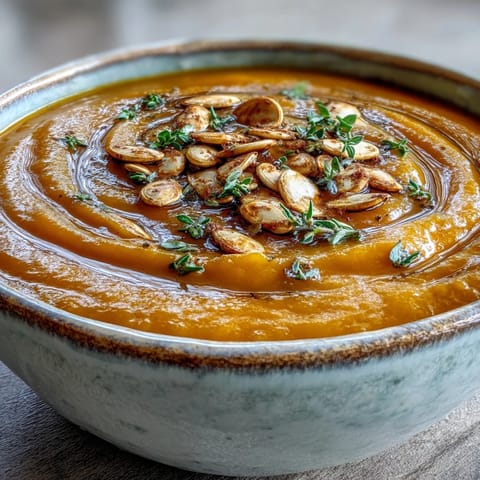 Velvety Roasted Butternut Squash Soup