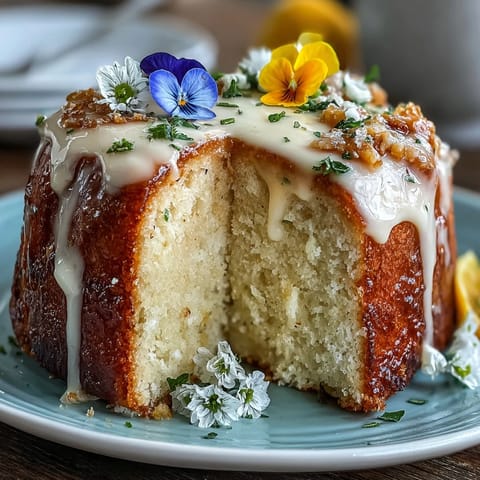 Mothers Day Lemon Drizzle Cake #110