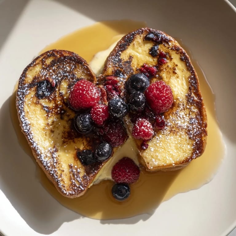 A plate of fresh, homemade French toast ready to eat, a perfect weekend breakfast treat.